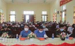 Quỳnh Phụ: Bồi dưỡng kiến thức quốc ph&ograve;ng v&agrave; an ninh năm 2021
