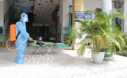 Tiền Hải: Gỡ phong tỏa khu c&aacute;ch ly tại c&aacute;c trường mầm non