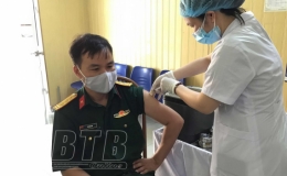  Tiền Hải ho&agrave;n th&agrave;nh ti&ecirc;m 10.536 liều vắc xin ph&ograve;ng Covid-19 được ph&acirc;n bổ