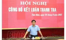 UBND tỉnh tổ chức hội nghị c&ocirc;ng bố kết luận thanh tra theo Quyết định số 718 của Chủ tịch UBND tỉnh