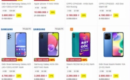 Điện thoại di động đời cũ giảm s&acirc;u