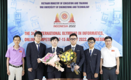 Đo&agrave;n Việt Nam dự thi Olympic Tin học quốc tế đoạt 4 huy chương