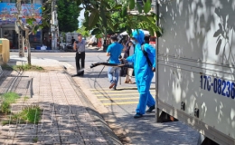 Kiến Xương ph&aacute;t động tổng vệ sinh m&ocirc;i trường ph&ograve;ng, chống dịch bệnh m&ugrave;a h&egrave;