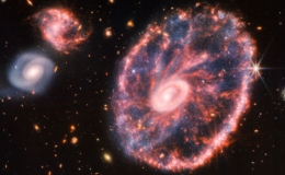 K&iacute;nh thi&ecirc;n văn Webb chụp được h&igrave;nh ảnh sắc n&eacute;t về thi&ecirc;n h&agrave; Cartwheel