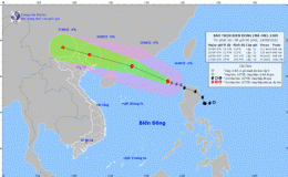 Tin  b&atilde;o tr&ecirc;n Biển Đ&ocirc;ng (cơn b&atilde;o số 3)