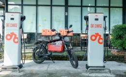 Trạm sạc nhanh đầu ti&ecirc;n cho xe m&aacute;y điện tại Việt Nam