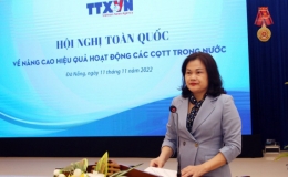 B&agrave; Nguyễn Thị Sự được bổ nhiệm Ph&oacute; Tổng Gi&aacute;m đốc Th&ocirc;ng tấn x&atilde; Việt Nam