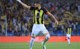 Benzema ghi b&agrave;n đầu ti&ecirc;n tại Saudi Pro League