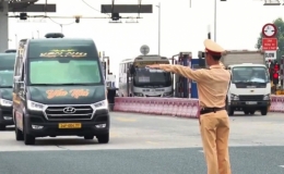 Cao điểm tổng kiểm tra xe kinh doanh vận tải