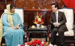 Ch&uacute; trọng ph&aacute;t triển to&agrave;n diện c&aacute;c lĩnh vực trong quan hệ, hợp t&aacute;c Việt Nam-Bangladesh