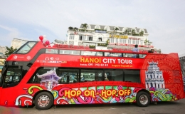 H&agrave; Nội: Miễn ph&iacute; xe bu&yacute;t 2 tầng trong kỳ nghỉ lễ 2-9