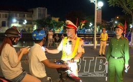 Kiến Xương: Xử phạt 975 trường hợp vi phạm c&aacute;c quy định về an to&agrave;n giao th&ocirc;ng