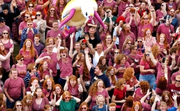 Lễ hội ng&agrave;y t&oacute;c đỏ ở H&agrave; Lan