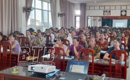 Tập huấn kiến thức về an to&agrave;n thực phẩm cho nh&acirc;n vi&ecirc;n y tế th&ocirc;n, tổ d&acirc;n phố huyện Kiến Xương