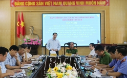 Th&ocirc;ng qua dự thảo b&aacute;o c&aacute;o kết quả kiểm tra của đo&agrave;n kiểm tra số 18 đối với Huyện ủy Th&aacute;i Thụy