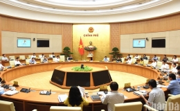 Thủ tướng Phạm Minh Ch&iacute;nh chủ tr&igrave; phi&ecirc;n họp Ch&iacute;nh phủ chuy&ecirc;n đề x&acirc;y dựng ph&aacute;p luật th&aacute;ng 8
