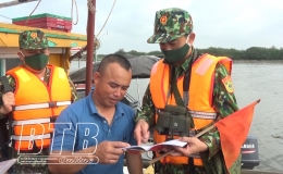 Tiền Hải: Quản l&yacute; hoạt động khai th&aacute;c thủy sản bền vững