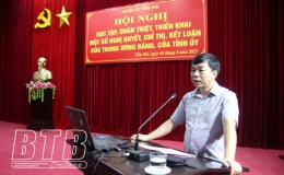 Tiền Hải: Qu&aacute;n triệt c&aacute;c nghị quyết, chỉ thị, kết luận của Đảng