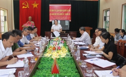 Tổ c&ocirc;ng t&aacute;c của UBND huyện Vũ Thư: Th&aacute;o gỡ kh&oacute; khăn, vướng mắc tại x&atilde; Việt H&ugrave;ng