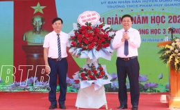 Trường THCS Phạm Huy Quang: Khai giảng năm học 2023 - 2024