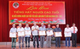 Vũ Thư: Biểu dương người cao tuổi l&agrave;m kinh tế giỏi giai đoạn 2018 - 2023