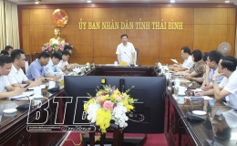 Họp Ban C&aacute;n sự đảng UBND tỉnh