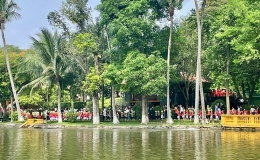 Những người g&igrave;n giữ Khu Di t&iacute;ch Chủ tịch Hồ Ch&iacute; Minh tại Phủ Chủ tịch