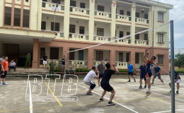 Tiền Hải: Tổ chức giải thể thao ch&agrave;o mừng 79 năm ng&agrave;y truyền thống C&ocirc;ng an nh&acirc;n d&acirc;n Việt Nam