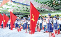 N&ocirc; nức ch&agrave;o đ&oacute;n năm học mới