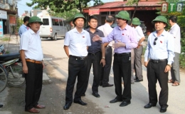 HĐND tỉnh gi&aacute;m s&aacute;t tiến độ thực hiện dự &aacute;n giao th&ocirc;ng huyện Quỳnh Phụ