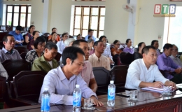 Tập huấn n&acirc;ng cao nhận thức về lợi &iacute;ch tham gia chuỗi gi&aacute; trị li&ecirc;n kết sản xuất