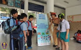 Cục CSGT triển khai cao điểm ph&ograve;ng ngừa tai nạn cho học sinh trong năm học mới