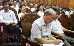 Huyện ủy Vũ Thư qu&aacute;n triệt, triển khai thực hiện Kết luận số 80 của Ban B&iacute; thư v&agrave; Kết luận số 83, số 84 của Bộ Ch&iacute;nh trị