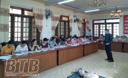 Tập huấn cấp cứu cơ bản cho người cung cấp dịch vụ trong lĩnh vực KHHGĐ