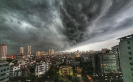 Tin cảnh b&aacute;o mưa d&ocirc;ng, lốc, s&eacute;t v&agrave; gi&oacute; giật mạnh tại Th&aacute;i B&igrave;nh