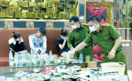 C&ocirc;ng an huyện Th&aacute;i Thụy: Quyết liệt xử l&yacute; vi phạm về ph&ograve;ng, chống dịch