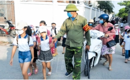 Hiệu quả m&ocirc; h&igrave;nh cổng trường học an to&agrave;n giao th&ocirc;ng