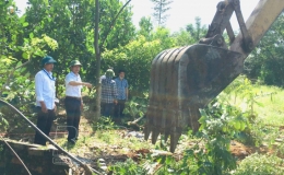 Th&agrave;nh phố​​​​​​​: Cưỡng chế thu hồi đất dự &aacute;n đường v&agrave;nh đai ph&iacute;a Nam