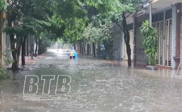 Tin mưa lớn v&agrave; cảnh b&aacute;o lốc, s&eacute;t v&agrave; gi&oacute; giật mạnh tại Th&aacute;i B&igrave;nh