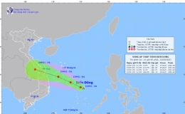 Tin về v&ugrave;ng &aacute;p thấp tr&ecirc;n biển Đ&ocirc;ng