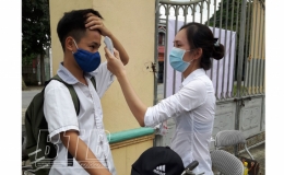 Trường THCS Nguyễn T&ocirc;ng Quai: Thử nghiệm dạy học trực tuyến ph&ograve;ng, chống dịch Covid-19