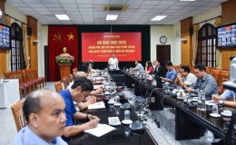 Đảng ủy Bộ Ngoại giao qu&aacute;n triệt Nghị quyết Trung ương 5 kh&oacute;a XIII đến c&aacute;c cấp ủy trực thuộc ở nước ngo&agrave;i