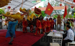 Khai mạc lễ hội rước nước truyền thống x&atilde; Đ&ocirc;ng Thọ năm 2022