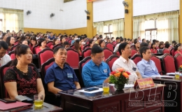 Li&ecirc;n đo&agrave;n Lao động huyện Đ&ocirc;ng Hưng: Tổ chức đại hội điểm c&ocirc;ng đo&agrave;n cấp cơ sở