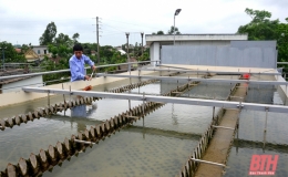 Nh&agrave; m&aacute;y Nước sạch Hậu Lộc (Thanh H&oacute;a) chủ động khắc phục kh&oacute; khăn, mở rộng sản xuất, kinh doanh