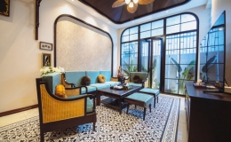 Nh&agrave; ống cũ th&agrave;nh biệt thự sau cải tạo