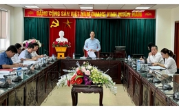 Thẩm tra, x&aacute;c minh kết quả l&atilde;nh đạo, chỉ đạo thực hiện Nghị quyết Đại hội Đảng bộ tỉnh lần thứ XX tại Sở C&ocirc;ng Thương