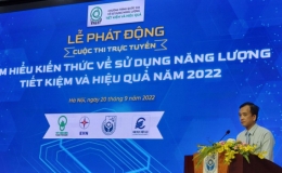 Thi trực tuyến "T&igrave;m hiểu kiến thức về sử dụng năng lượng tiết kiệm v&agrave; hiệu quả năm 2022"