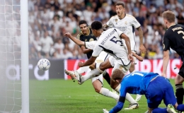 Bellingham lại cứu Real ở ph&uacute;t b&ugrave; giờ