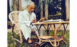 Chữ "thật" của Chủ tịch Hồ Ch&iacute; Minh